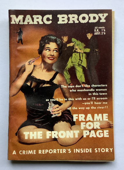 1957 Australian 1st edition Pulp Fiction book by Marc Brody